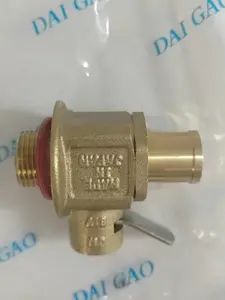 Excavator Engine Oil Pan Drain Apply  Fuel Tank Drain Valve Switch Drain Plug for SK200