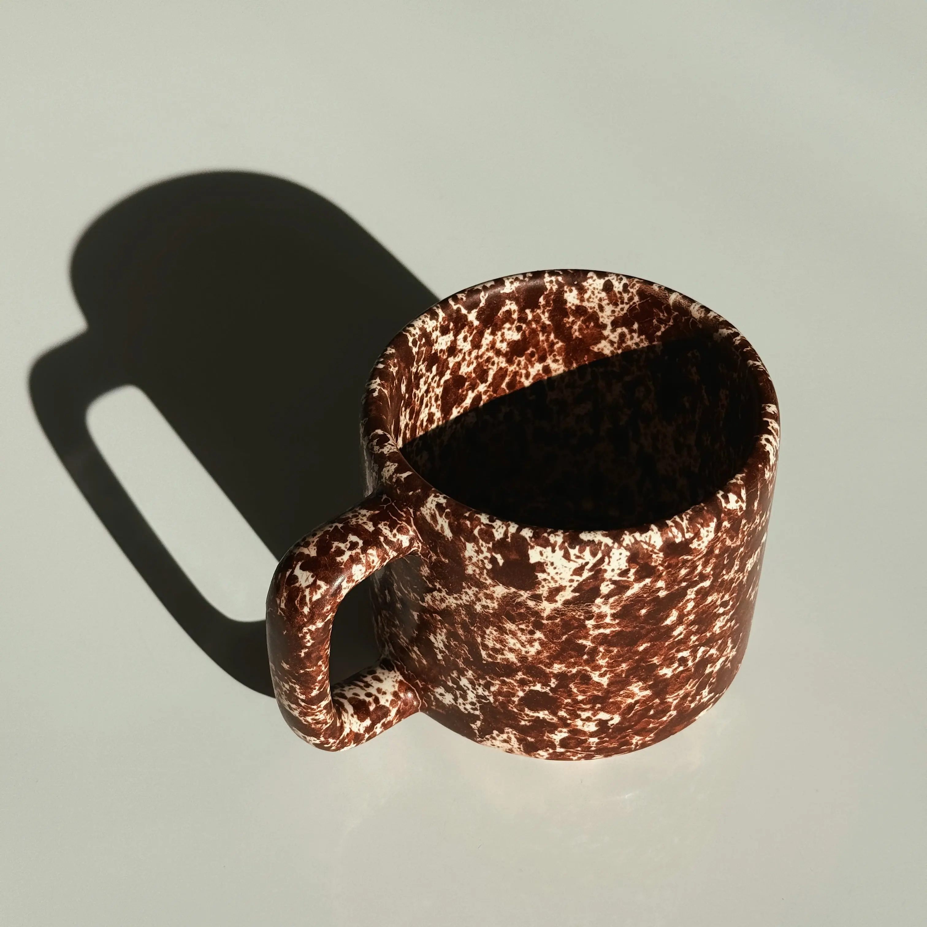 CASA AZUA Helena Handmade Ceramic Mug - Matte Finish Pottery Drink Cup for Home Coffee Use, Ceramic Mugs