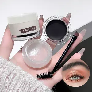 Waterproof Long-Lasting Eyebrow Gel Brow Enhancer Precisely Sculpted Brows Smudge Proof & Sweat Resistant Formula Smooth Texture for Flawless Brow Makeup Look