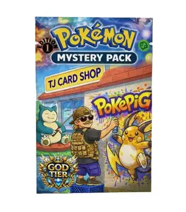 TJ Cardshop X PokePig GOD TIER Mystery Bag TJ Cardshop X PokePig GOD TIER Mystery Bag