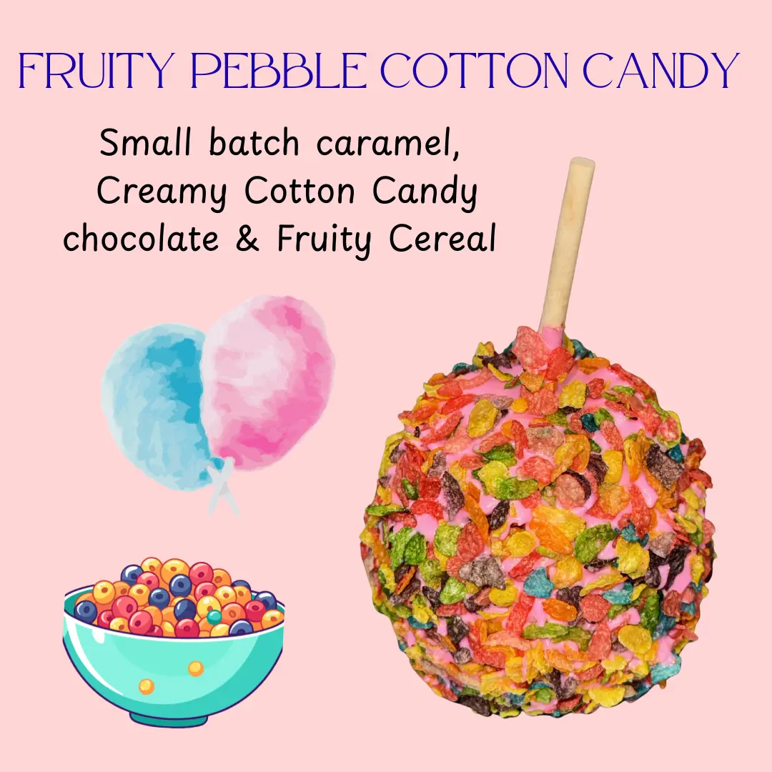 Copperpot Gourmet Caramel Fruity Pebble Blue Raspberry Cotton Candy