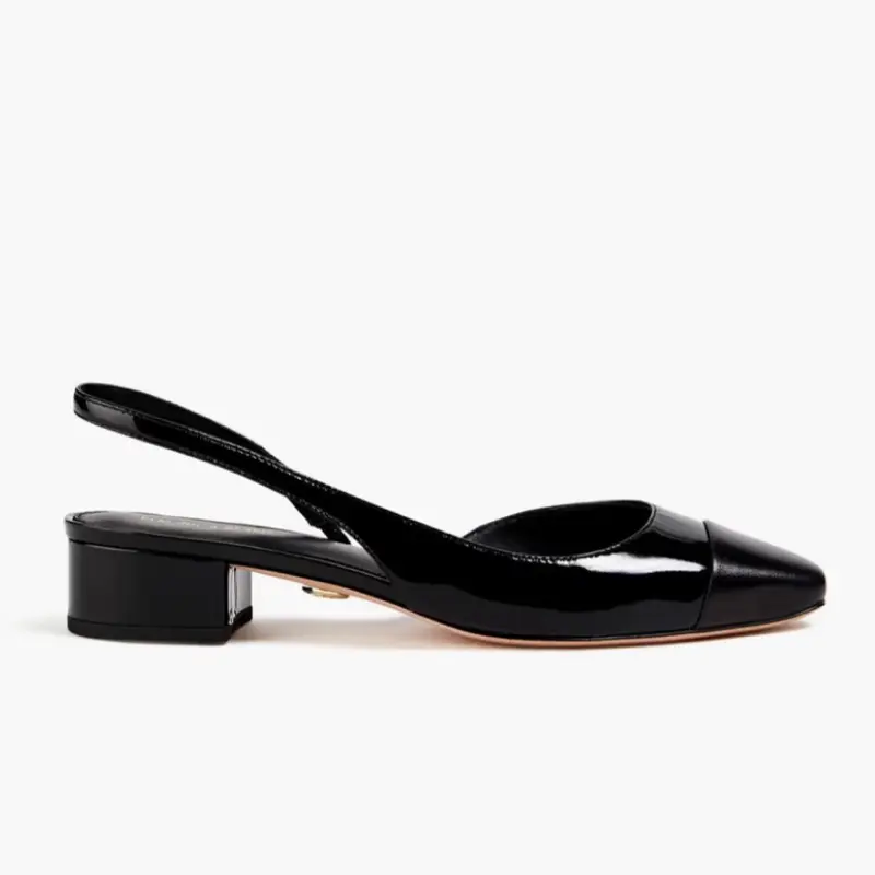 Veronica Beard Cecile Black Flats Size 7.5