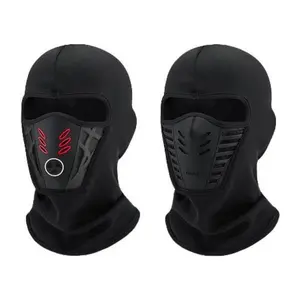 Winter Warm Anti-Haze Balaclava Full Face Mask - Windproof Soft Headwear Hood Cap for Motorcycle Riding Ski Cycling Outdoor Sports.