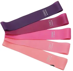 5PCS Non-Slip Resistance Bands Set - 5 Strength Levels Glute Workout Device, Home Workout Gear for Glutes & Legs, Ideal for Fitness Training & Gym Stuff