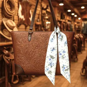 Blue and Green Western Skinny Mini Wild Rag Scarf / Cowgirl Necktie #TW116