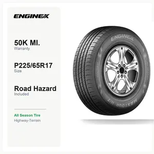 [Flash Sale Independence Day] ENGINEX MAXTOUR H/T P225/65R17 102T | All Season Tire, Highway-Terrain, 50K Mile Warranty, Road Hazard | Fits select Ford Bronco, Ford Maverick & more