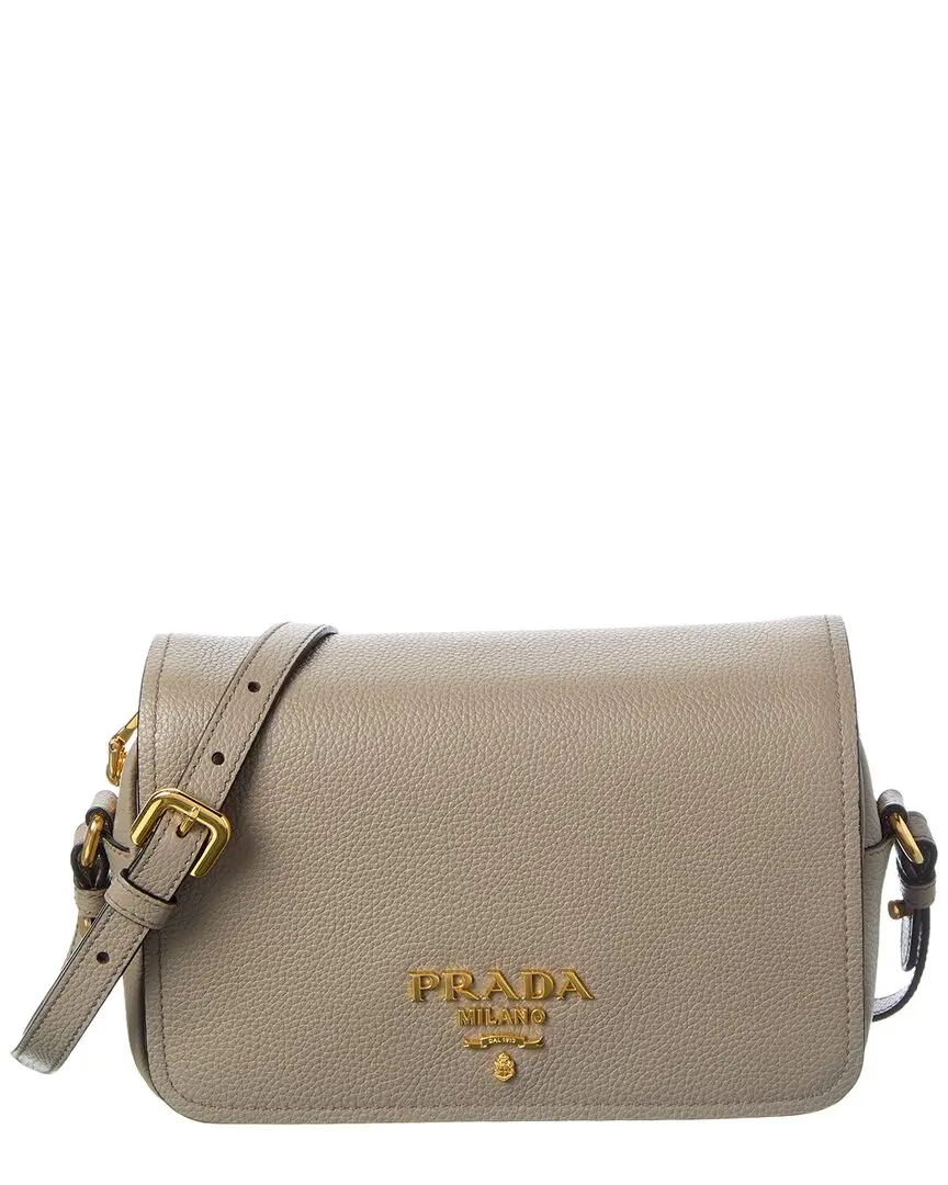 Prada Logo Leather Shoulder Bag Prada Logo Leather Shoulder Bag