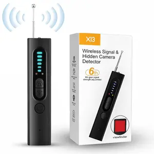 Hidden Camera Detectors, Spy Camera Detector, Car GPS Tracker detector, Bug Detector, RF Signal Detector, Listening Device Detector, 6 Levels Sensitivit, 4 Detection Modes, 30H Working Time for Travel, Car, Bathroom, Office, Hotel, Airbnb, Rental