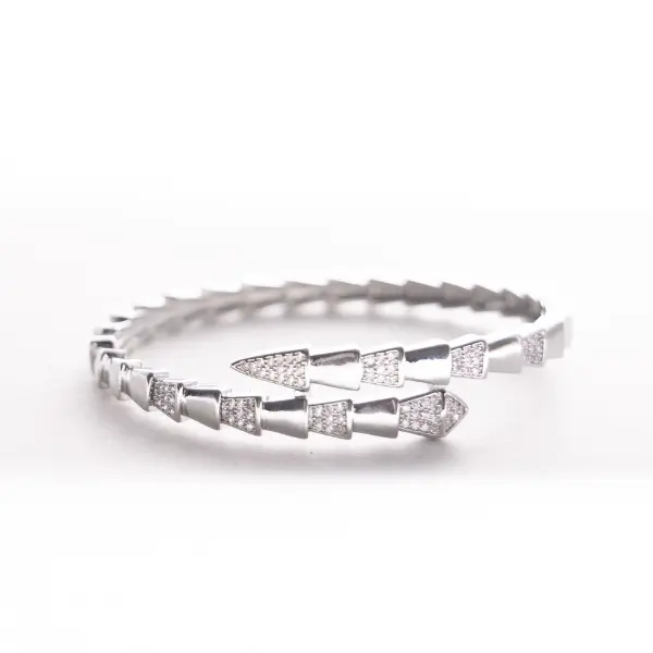 IRAMAT Arrowhead Wrap Charm Bracelet Women's Jewelry in Gold & Silver Variations Bold Modern Design with Sparkling Crystals