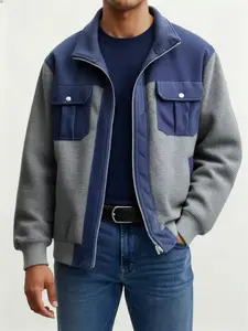 2pcs men’s zip-up hoodie jackets, stylish casual design, soft and comfortable warm men’s hooded jacket, suitable for pairing with various outfits, simple versatile outerwear