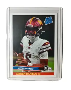 Jayden Daniels Rookie 2024 Panini Rated Rookie Retro NFL #2 Commanders 1 of 890