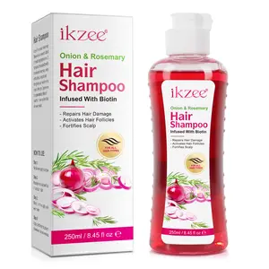 Onion Biotin Rosemary Shampoo 250ML, Nourishing Hair Care, Enhances Shine & Strength, Refreshing Herbal Scent, Anti-Dullness Formula