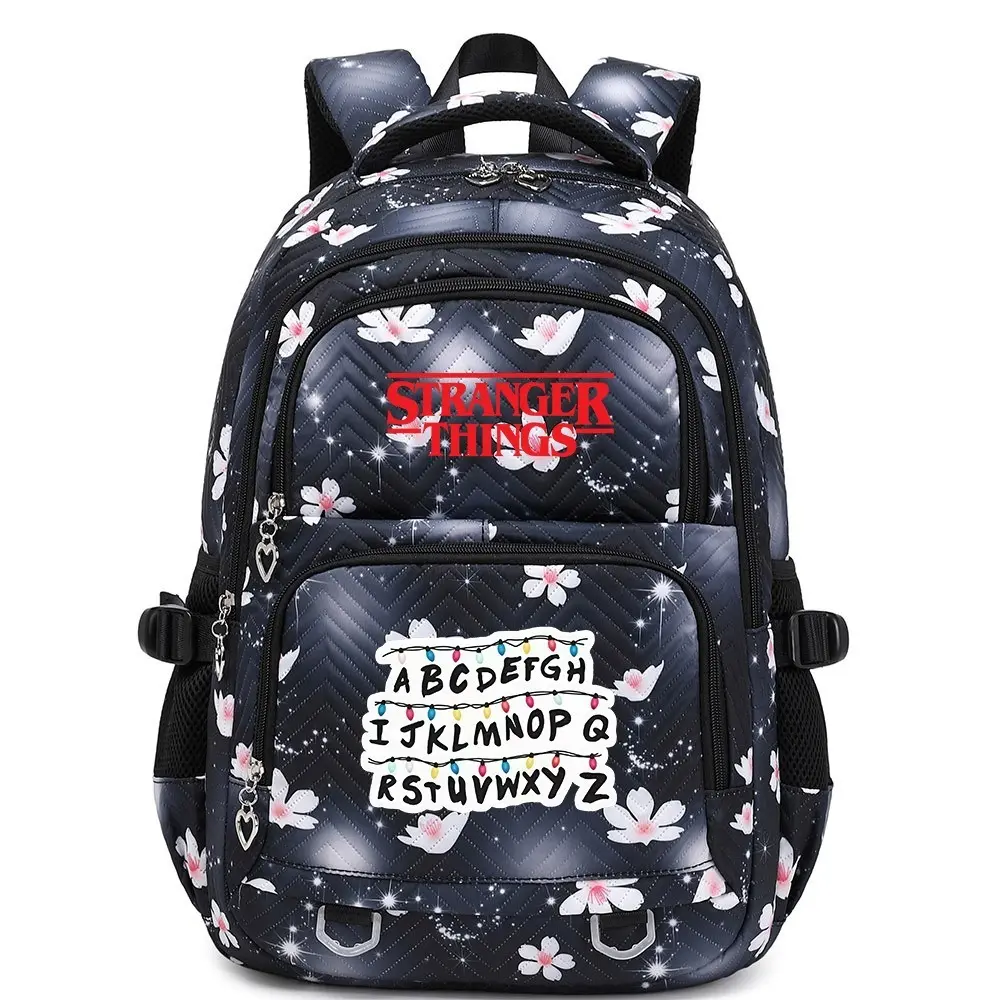 "Stranger Things" Backpack – Casual Travel & School Bag for Teen Boys and Girls