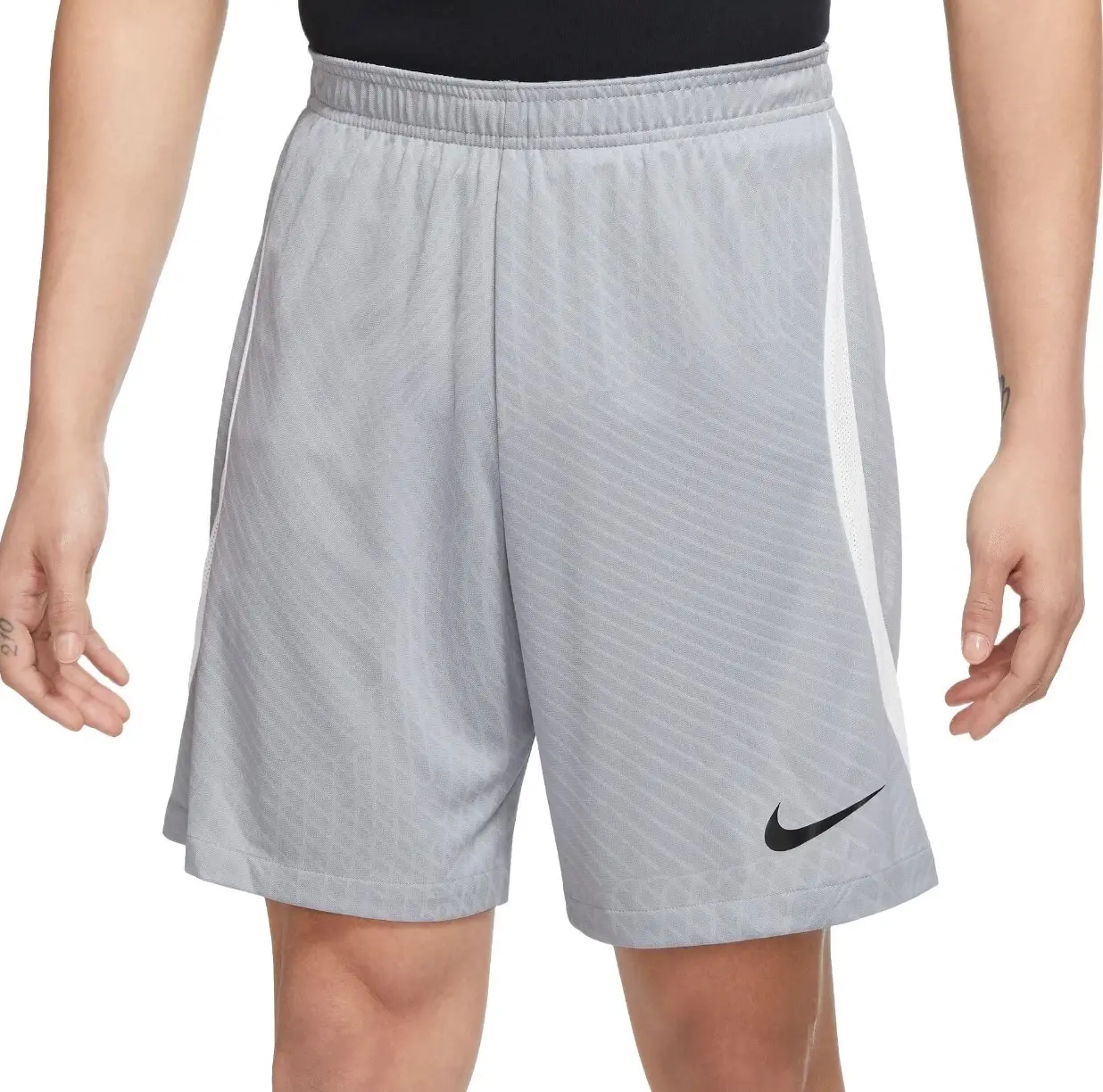 NWT Nike Men's Dri-FIT Strike Soccer Shorts Wolf Grey  NEW Sz M