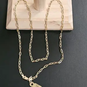 14k gold necklace 24 inch
