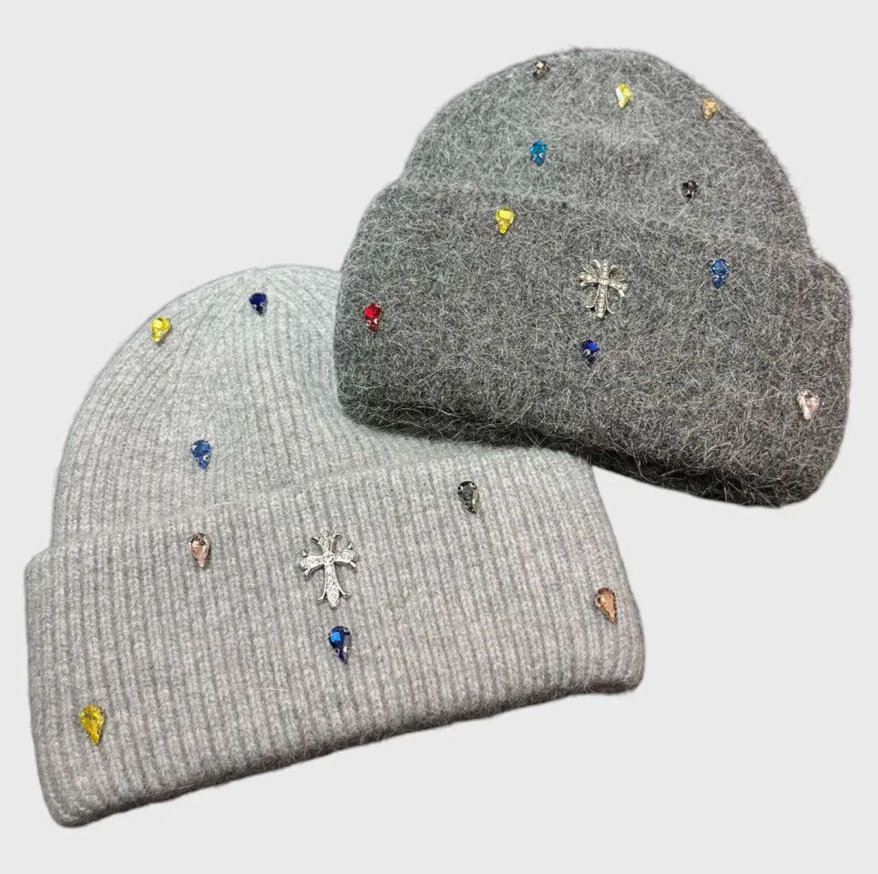 gem stone beanie - TikTok Shop