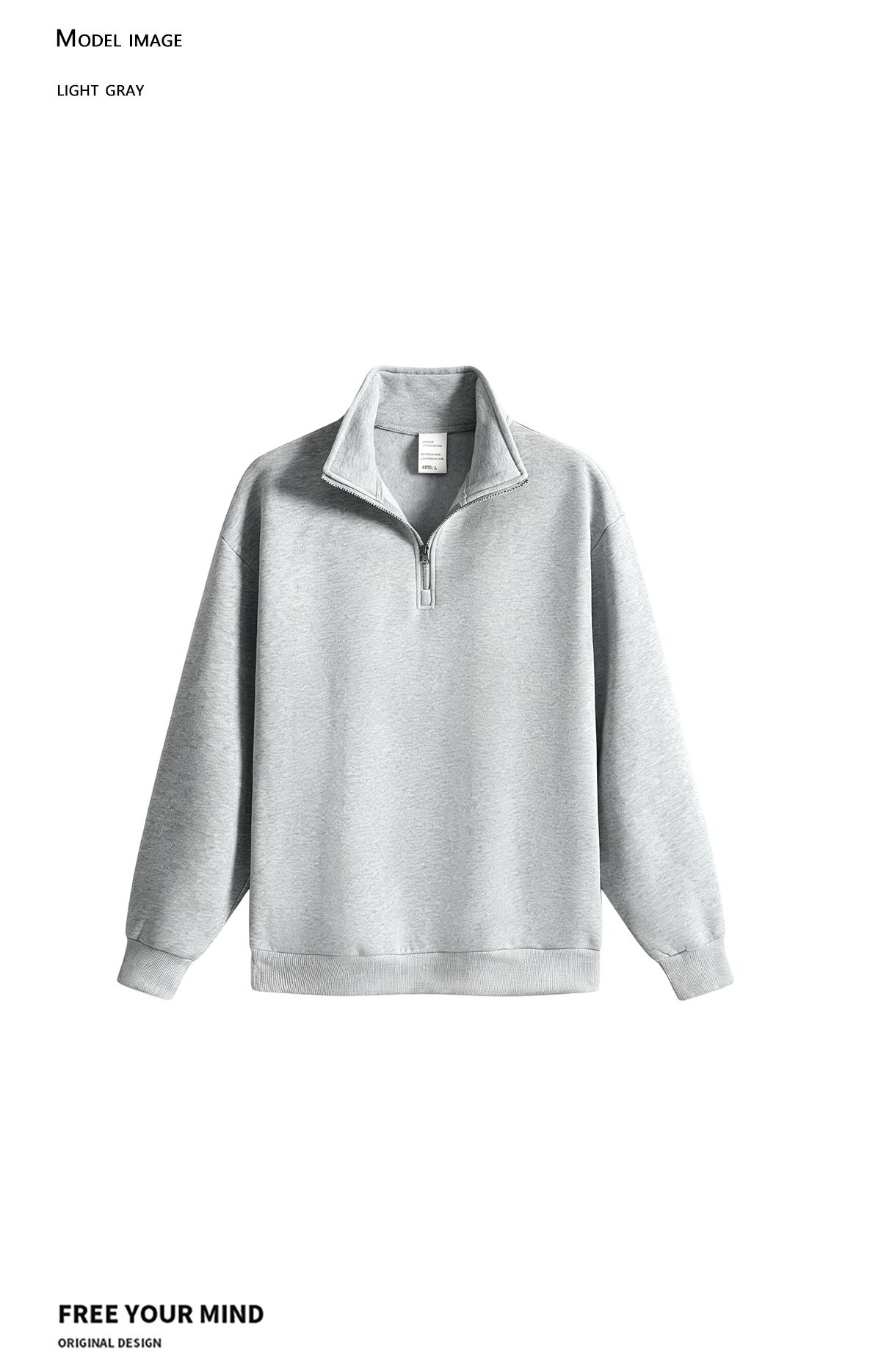3-pack men’s stand-collar sweatshirts, men’s sweatshirts. Loose fit, half-zip stand collar design, soft, comfortable, skin-friendly fabric, minimalist solid color design, available in multiple colors, suitable for daily commuting, school, shopping, sports