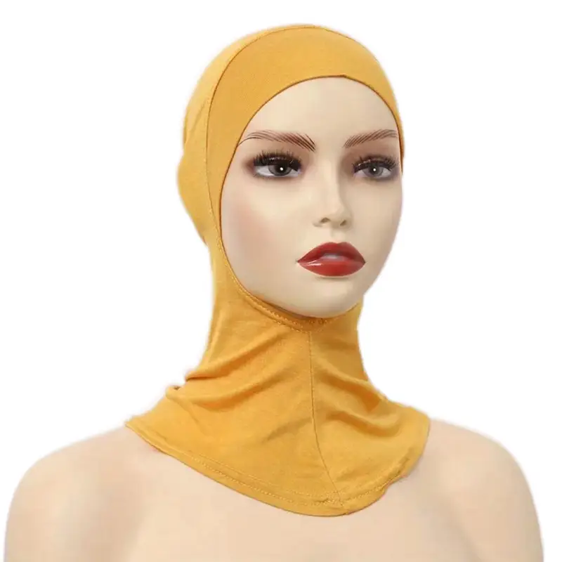 Modal Turban Hat Wrap - Soft, Cozy, Breathable Full Head Cover Scarf Cap for Women - Simple, Elastic, Under Scarf Cap with Thin, Lightweight Design fo