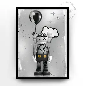 Kaws Balloons Poster