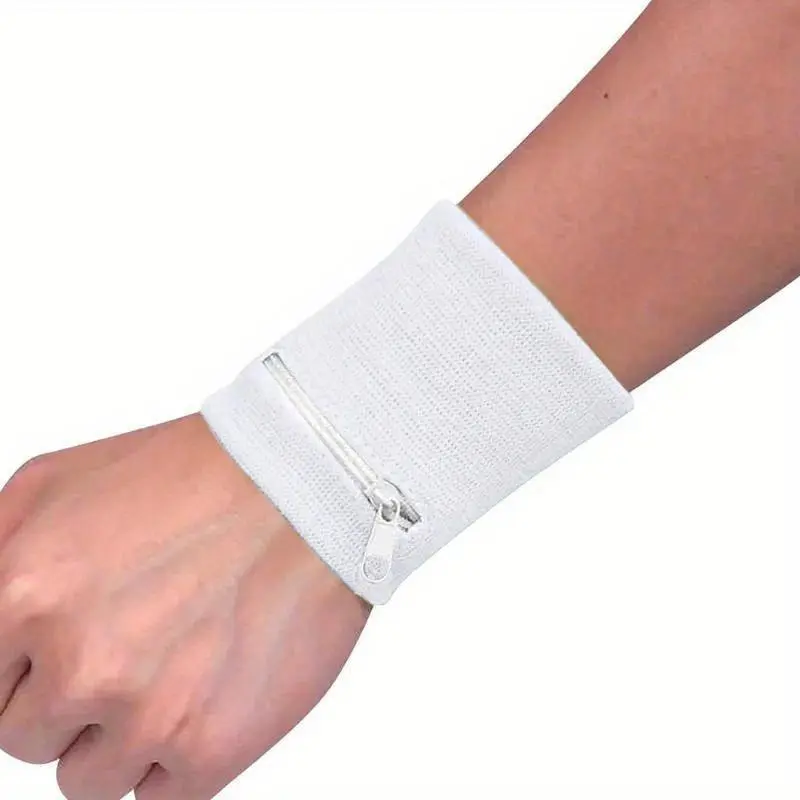 Wrist Purse Bag with Zipper Running Travel Bike Safe Sports Bag for Running Gym Bike Wallet Safe. Storage Wrist Support 1 Pcs Sports Accessories Workout Accessories Wrist Accessory