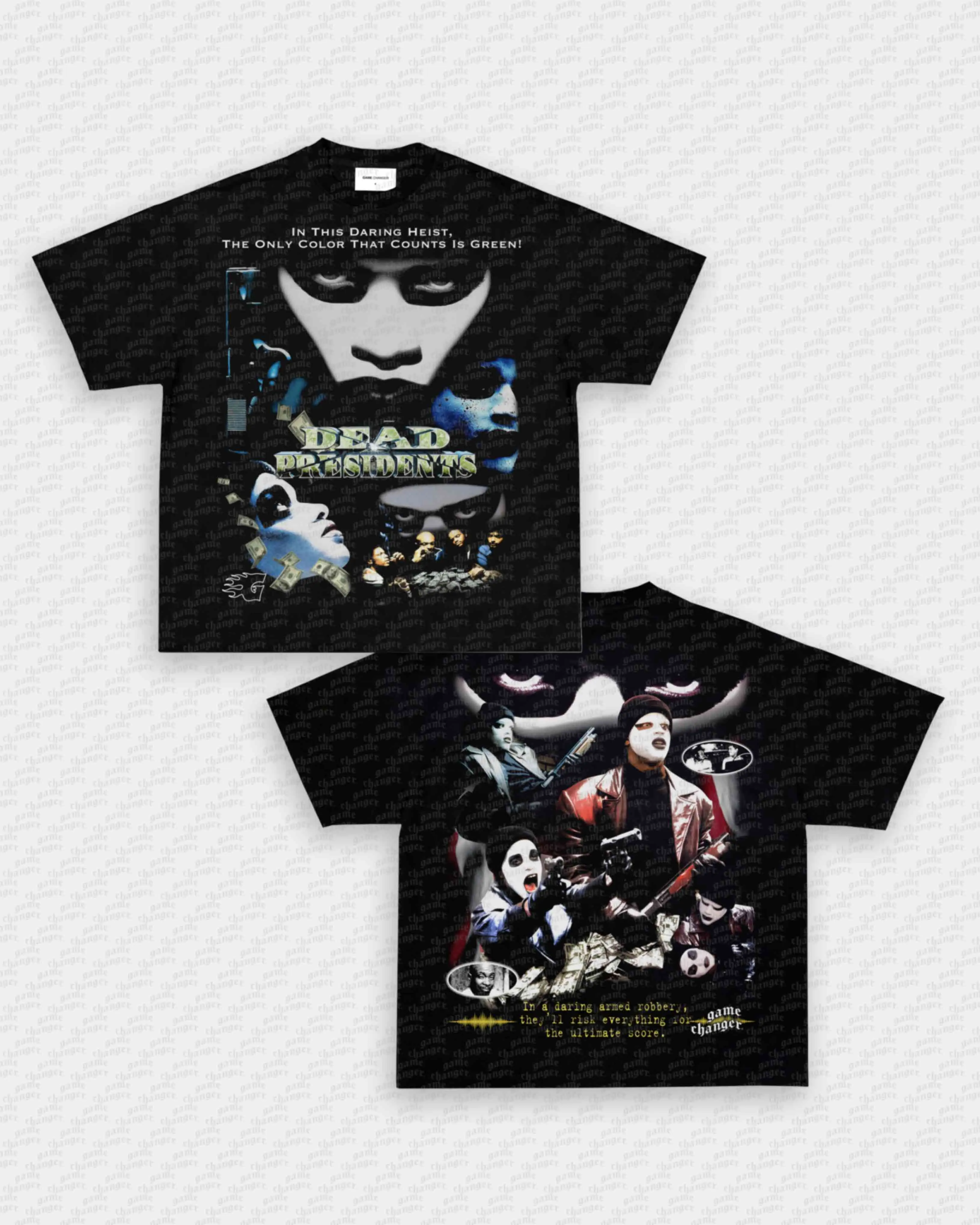 DEAD PRESIDENTS Graphic Tee, Unisex Double Sided Shirt, Best Gift For Him, For Her