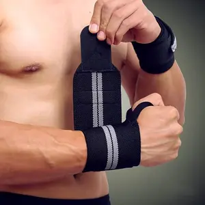 2pcs Lightweight Wrist Braces Wraps for Women & Men | Elastic Adjustable Hand Braces, Wrist Compression Straps And Support, Ideal for Sports, Wrist Care, Daily Use, Office, Exercise, Workout, Basketball, Tennis, Badminton