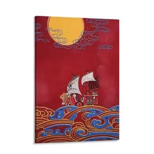 One Piece Anime Poster, Anime Wall Art