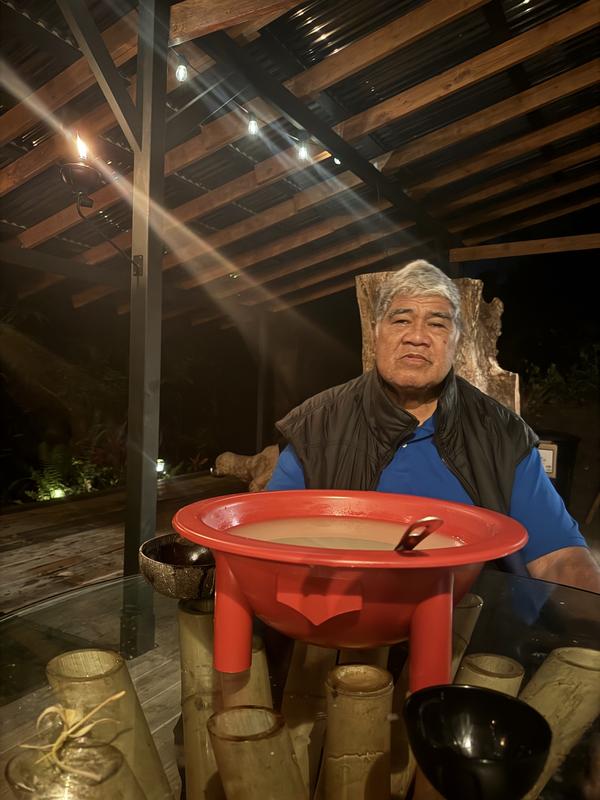 Kavafied Tanoa - Kumete - Traditional Kava Bowl - Food Safe PP - 1.5 Gallon Capacity - 15" x 15" x 5.5"