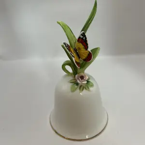 4001 Maruri Masterpiece 1979 Butterfly Bone China Bell, Eneso