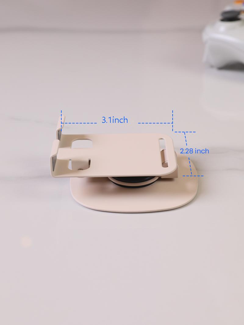 Phone Stand for Desk, Adjustable 360° Rotating Foldable Smartphone Holder, Compact Portable Desktop Cell Phone Stand for Office, Home, Kitchen & Bedside, Compatible with iPhone & Android#TikTokBackToSchool