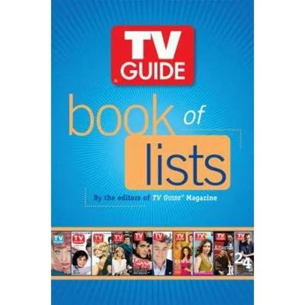 USED Book - The TV Guide Book of Lists by The Editors of TV Guide (Paperback) - english