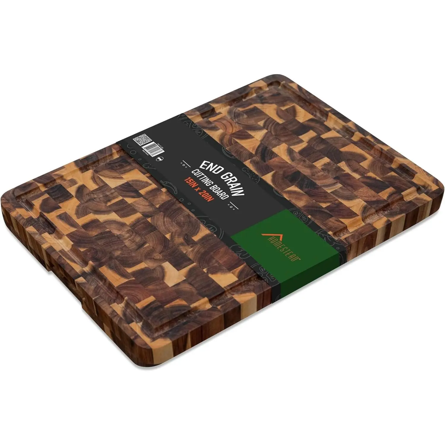 HOMESTEAD End Grain Cutting Board - 15 x 20 Inch