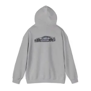 Can I Get A Ride Porsche 911 Turbo S Gray Hoodie