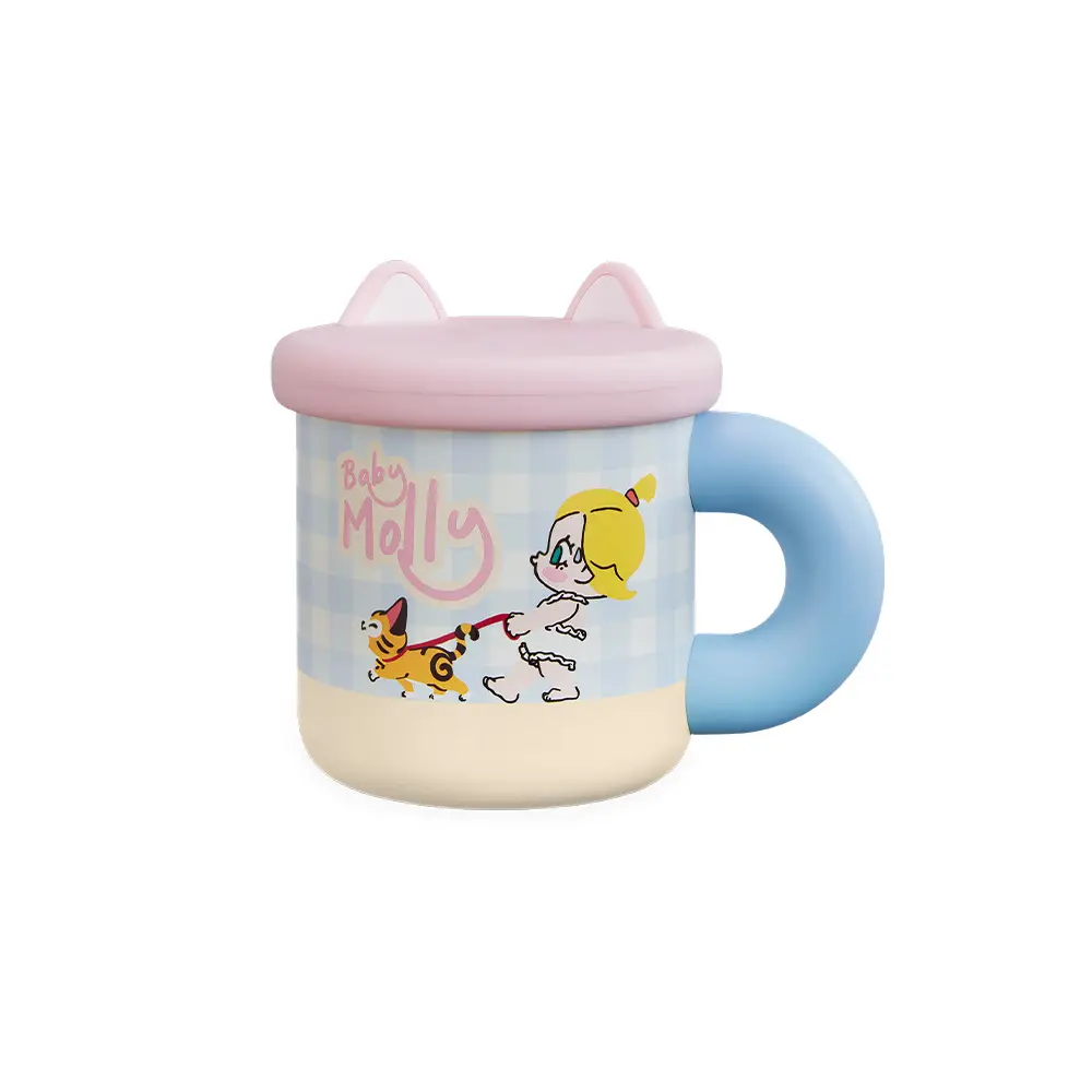Baby Molly & Baby Tabby Series-Cat Ear Cup,Surprise Gift