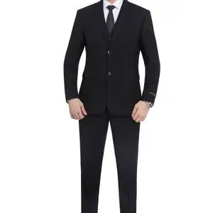 P&L Men's Suits 3-Piece Slim Fit Single Breasted Blazer Vest Pants Set