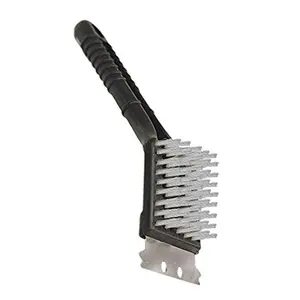 21St Century Product  Bbq Grill Brush with Scraper - 8 in.