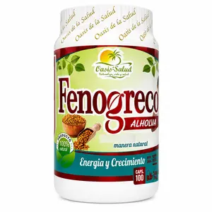 Fenogrec - 100 Capsulas - Suplemento Natural Mexicano - Natural Vitamin Supplement with 100 Capsules
