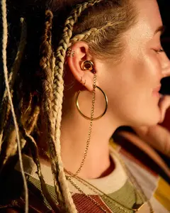 Cable Gold – Bass Chain™, Earplug Necklace women gifts daughter