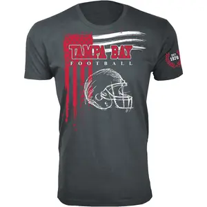 Men Vintage USA Flag Football T-Shirt - Tampa Bay