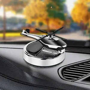 car freshener scent dragon Helicopter Air Fresheners For Car Helicopter Design Rotating Car Oil Diffuser Solar-Activated Scent Helicopter Freshener key fob case replacement vehicle rear view mirror sun visor phone holder phonemount  for  car dash foldable