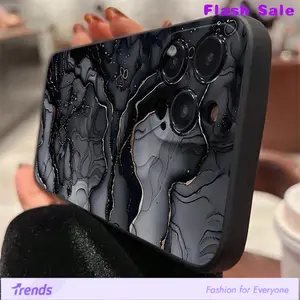Marble Pattern Phone Case, Anti-drop Cellphone Protective Case, Total Protective Shockproof Mobile Phone Cover for iPhone 11 12 13 14 15 16 Pro Max/Pro/Plus Protection Protector Astronaut Durable
