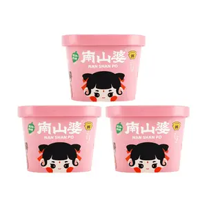 NANSHANPO Authentic Guizhou Sour Soup Rice Noodles 159g x 3 Pack - Non-Fried Instant Vermicelli, Savory & Tangy Flavor