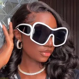 2026 large frame fashion premium sunglasses cross-border trend cool sunglasses personalized sunglasses