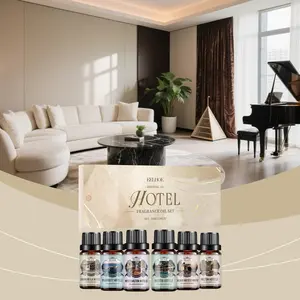 Hotel Aromatherapy Essential Oil Gift Set, Fresh Scent Lasting for Home and Office Use