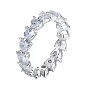【#ZA214】(Lincoln) 0.3CT Lab Made Gemstone Fashion Jewelry Ring