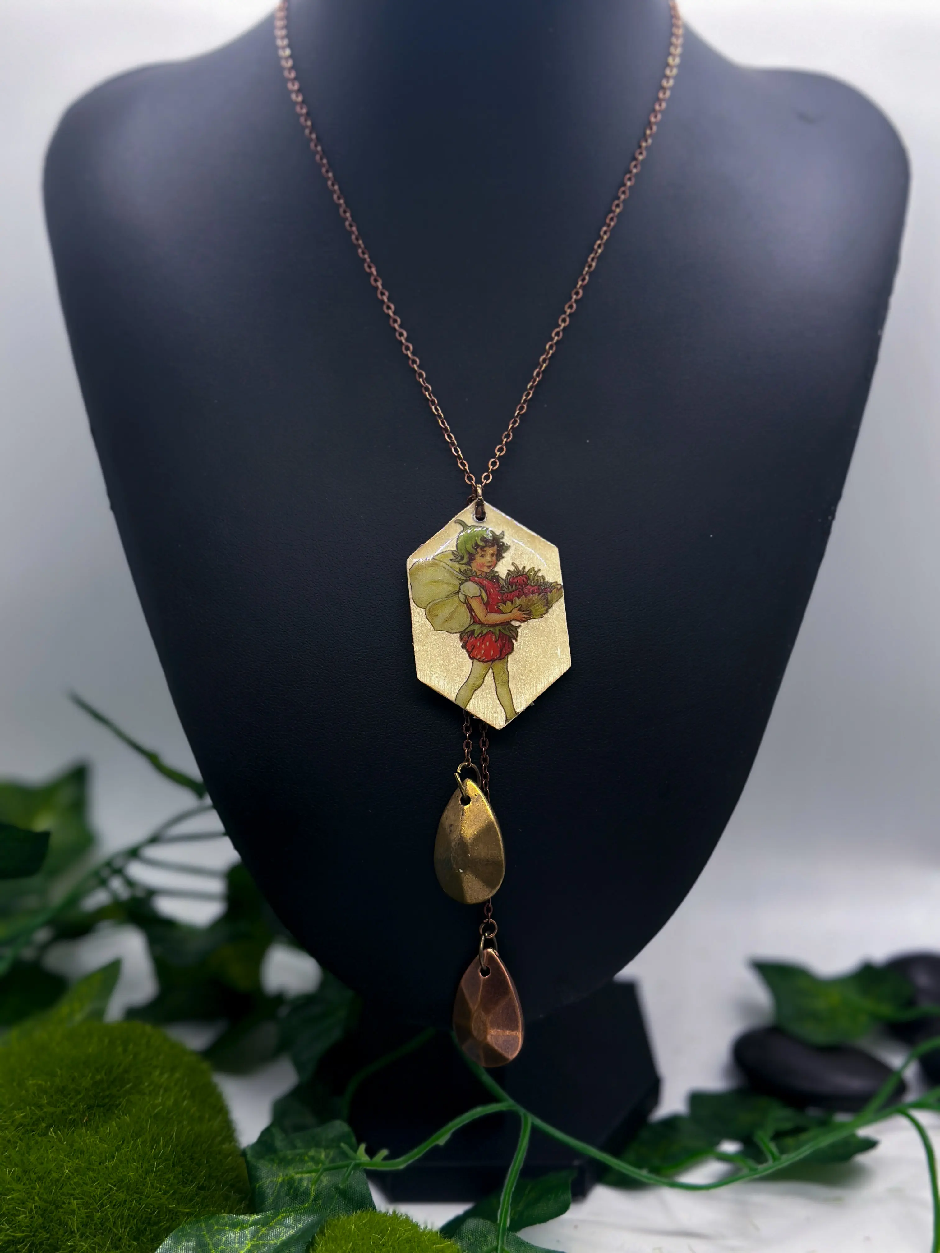 Handmade Woodland Fairy Necklace