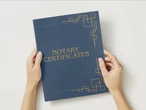 Notary Certificates Book 300 Cut-Out Jurat Acknowledgment Witness Certified Copy & Attest Forms for Mobile Notaries Law Offices & Loan Signings