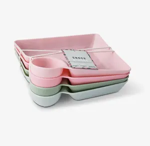 4 Pack Snack Dishes
