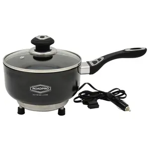 RoadPro RPSP225NS 12V Portable Sauce Pan with Non-Stick Surface