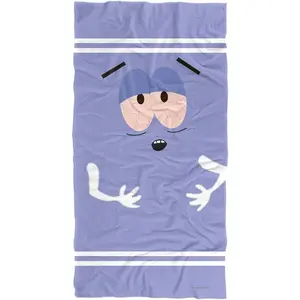 South Park Towelie Bath Towel, Ultra Super Soft Cotton, Quick Dry Absorption, Reusable, Ideal for Pool, Beach, Home Decor, Super Absorbent Towel